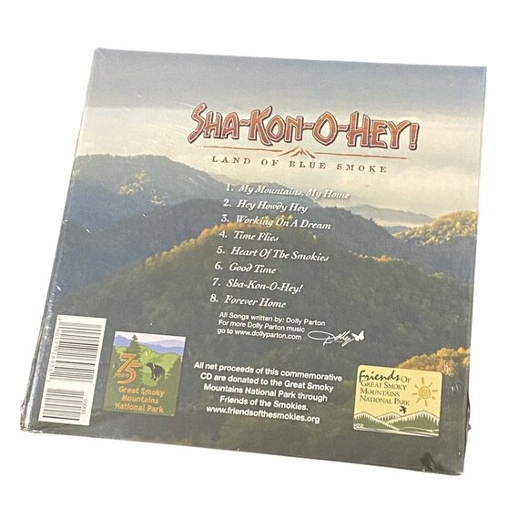 Dolly Parton Sha-kon-o-hey! Land of Blue Smoke CD Pop Folk World Country Music - Picture 2 of 2